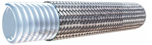 Рукав гофрированный ду10 PTFE 150bar (-54°+260°С)